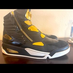 Versace metal plate techno sneakers